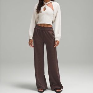 Ribbed Softstreme Mid-Rise Pant 32.5" In Espresso